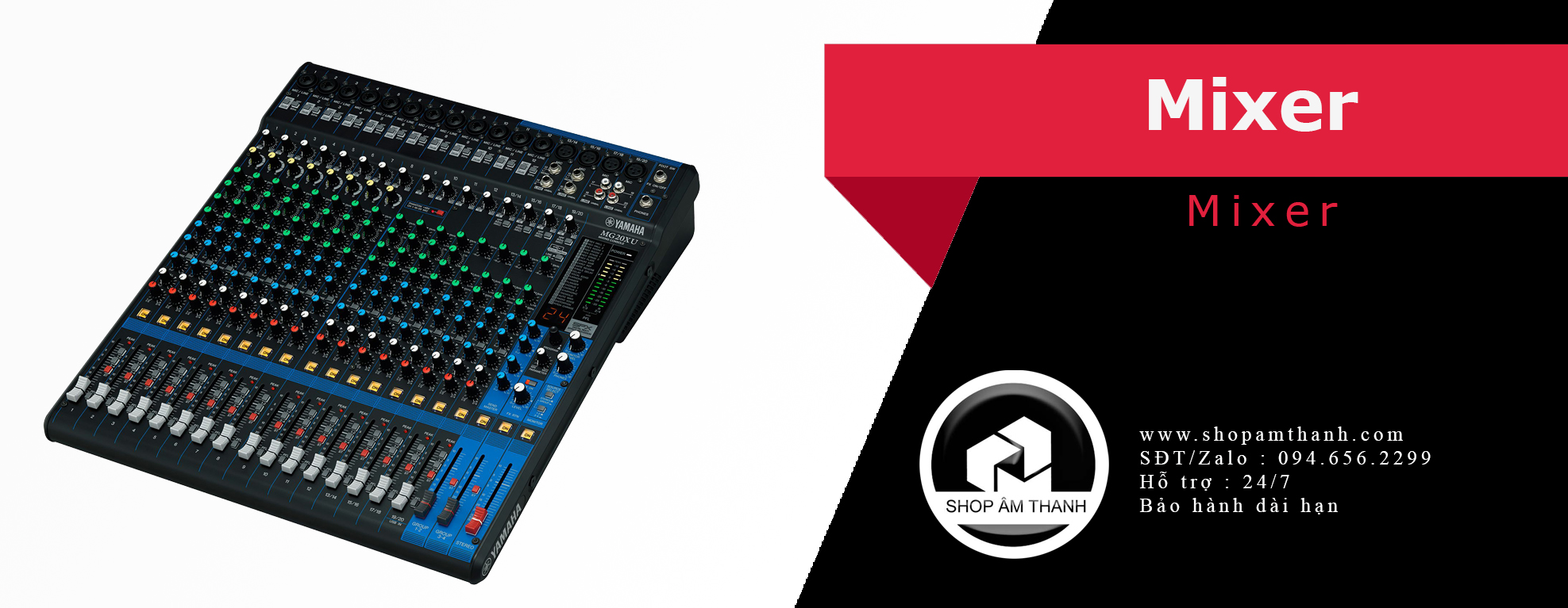 Mixer - bàn trộn âm thanh Mixer bàn trộn âm thanh