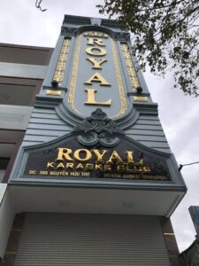 Dự án âm thanh quán karaoke ROYAL
