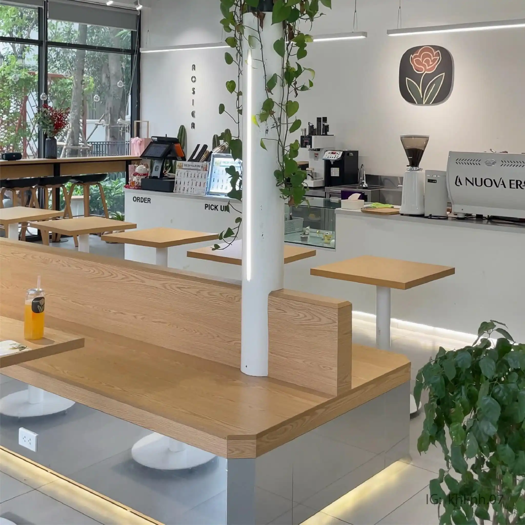 Review quán cafe Rosier tea&coffee 6 Rosier tea coffee 6