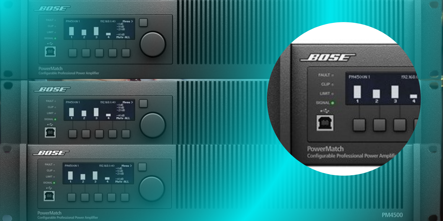 Amply công suất điện động Bose PowerMatch Amply công suất điện động Bose PowerMatch