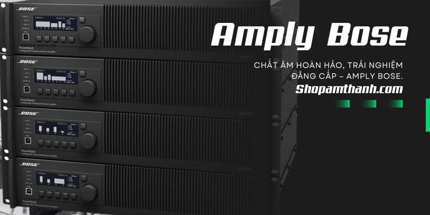 Amply công suất điện động bose giá rẻ Amply công suất điện động bose giá rẻ