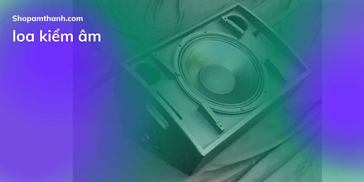 Các ứng dụng của loa kiểm âm - Monitor 