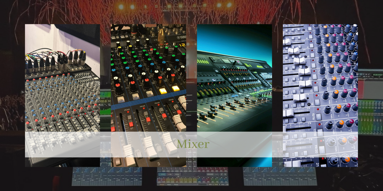 Các ứng dụng của mixer – kiểm soát âm thanh hoàn hảo cho mọi không gian! Các ứng dụng của mixer – kiểm soát âm thanh hoàn hảo cho mọi không gian!