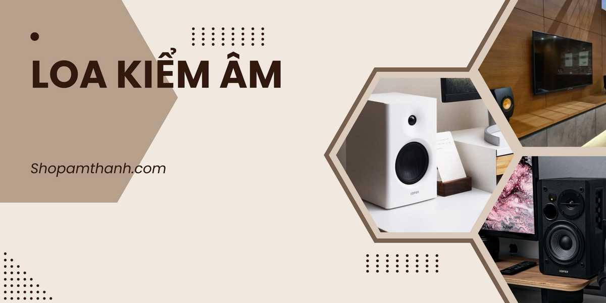Loa kiểm âm – Monitor cho phòng thu Studio