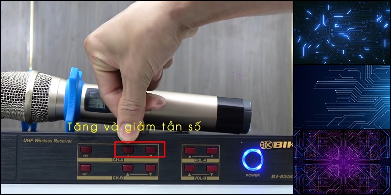 Lưu ý khi lấy lại tần số micro không dây Lưu ý khi lấy lại tần số micro không dây