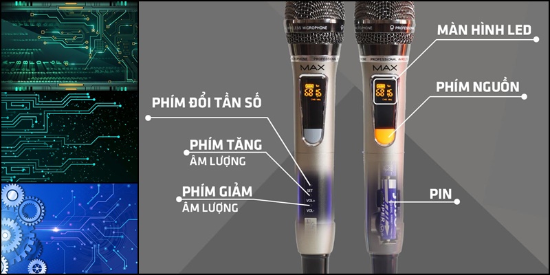 Nguyên nhân micro không dây bị mất tần số Nguyên nhân micro không dây bị mất tần số