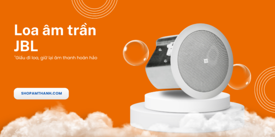 Cố định loa JBL vào trần thạch cao