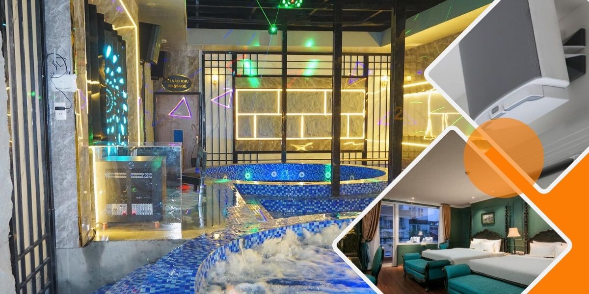 Âm thanh Spa bị vang vọng chói tai nguyên nhân không chỉ đến từ không gian Spa mà còn do cách chỉnh amply, bố trí loa chưa hợp lý!
