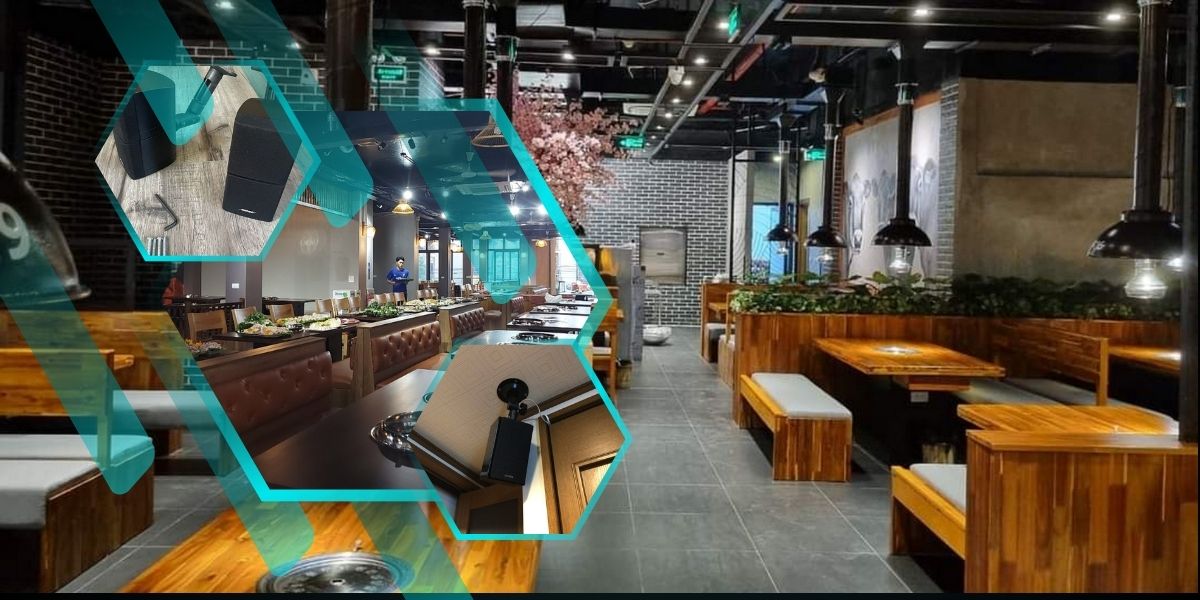 Thay thế loa cho nhà hàng – Nâng cấp âm thanh, giữ chân thực khách lâu hơn Shop Âm Thanh – Chuyên gia nâng cấp hệ thống loa cho nhà hàng.