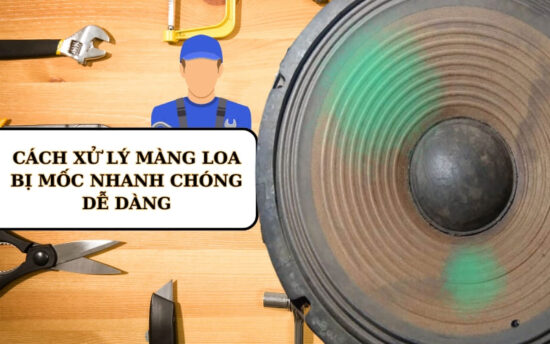 Cách xử lý màng loa bị mốc nhanh chóng và hiệu quả – Trả lại chất âm trong trẻo cho thiết bị âm thanh của bạn!