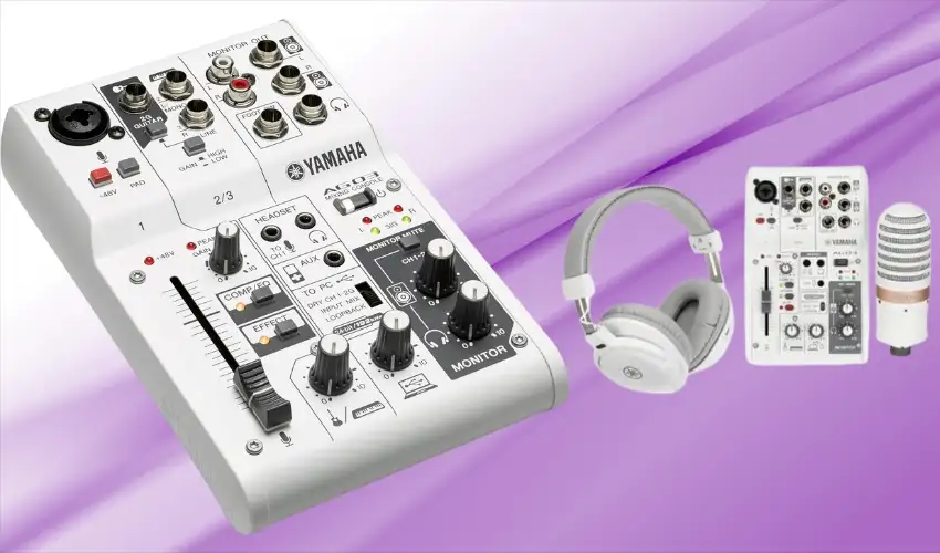 Mixer livestream Yamaha AG03