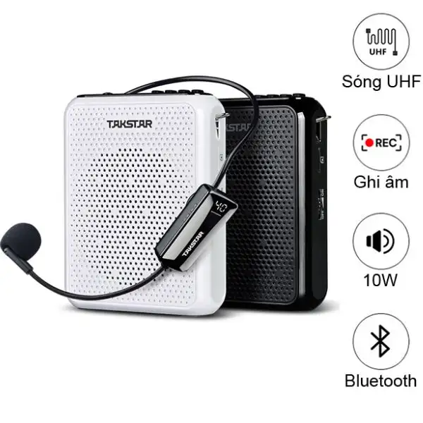 Máy trợ giảng Takstar E300W Bluetooth – Công nghệ hiện đại, ghi âm chuyên sâu Máy trợ giảng Takstar E300W Bluetooth – Công nghệ hiện đại, ghi âm chuyên sâu