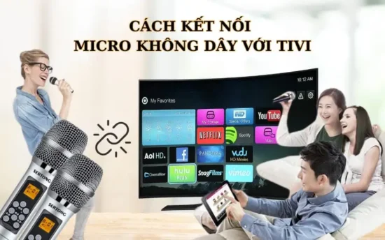Shop Âm Thanh sẽ hướng dẫn bạn cách kết nối micro không dây với tivi một cách dễ hiểu, thực tế và làm được dễ dàng tại nhà.
