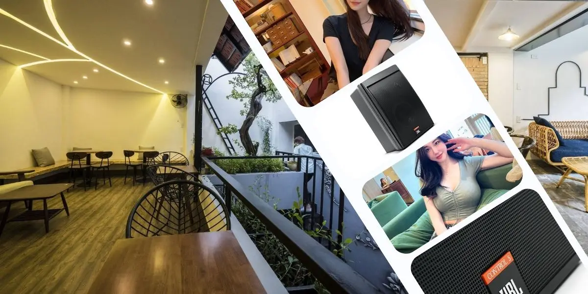 Trọn gói âm thanh quán cà phê 3 tầng