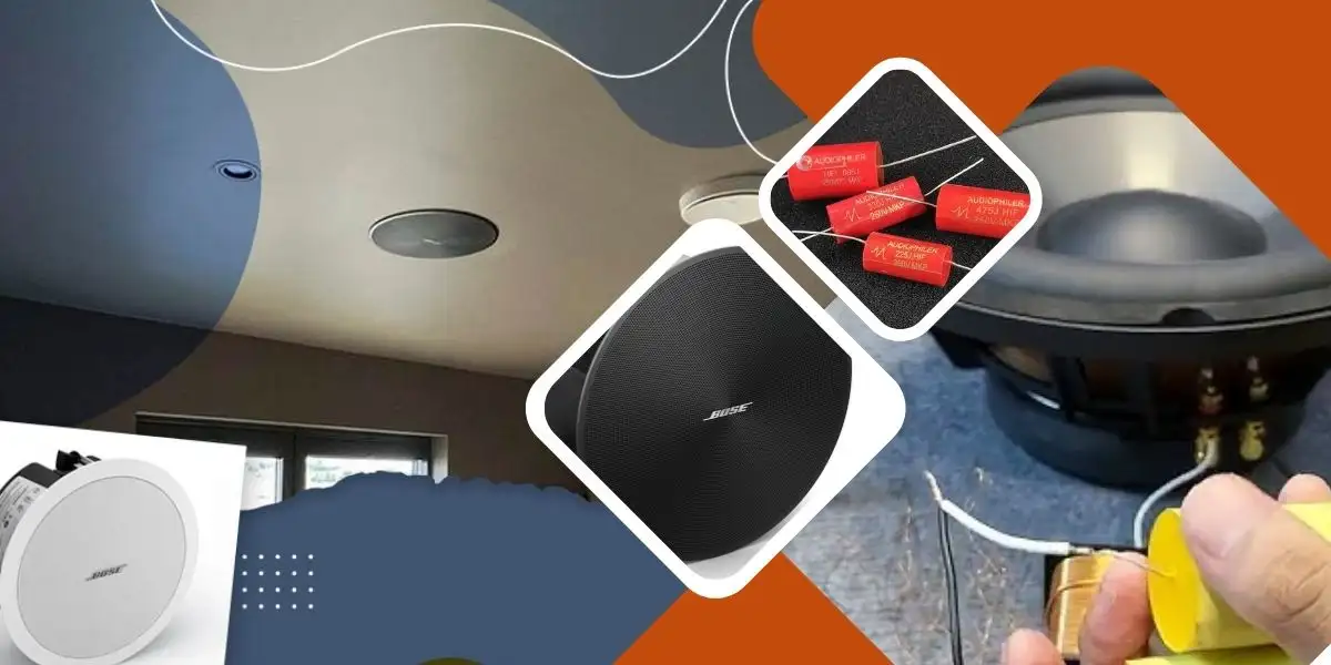 Thay thế tụ phân tần trong loa âm trần Bose Thay thế tụ phân tần trong loa âm trần Bose đúng chuẩn kĩ thuật, phục hồi âm thanh nguyên bản và kéo dài tuổi thọ cho hệ thống loa!